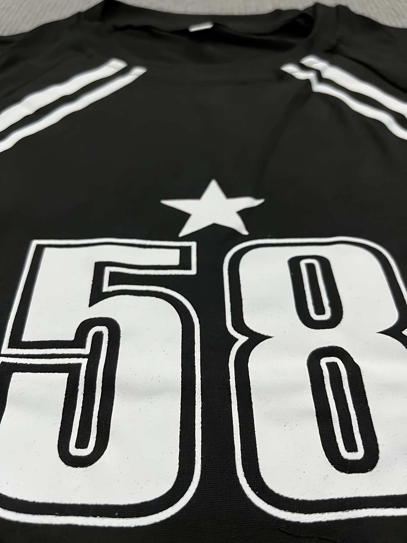 T-SHIRT NOIR "58"