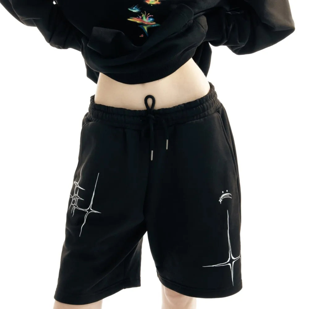 SHORT NOIR "CROSS"