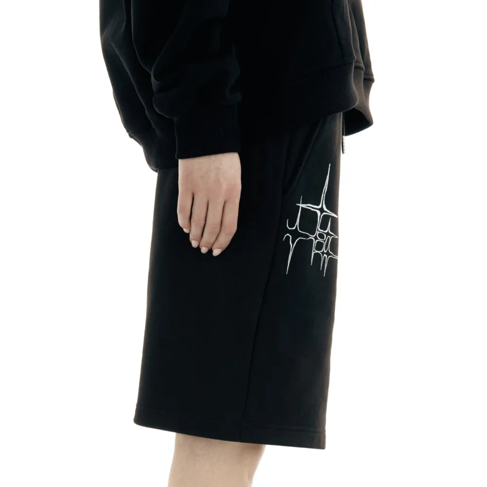 SHORT NOIR "CROSS"