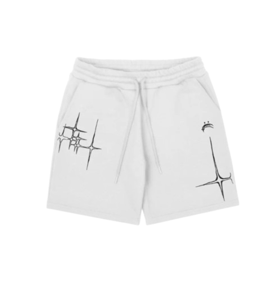 SHORT BLANC "CROSS"