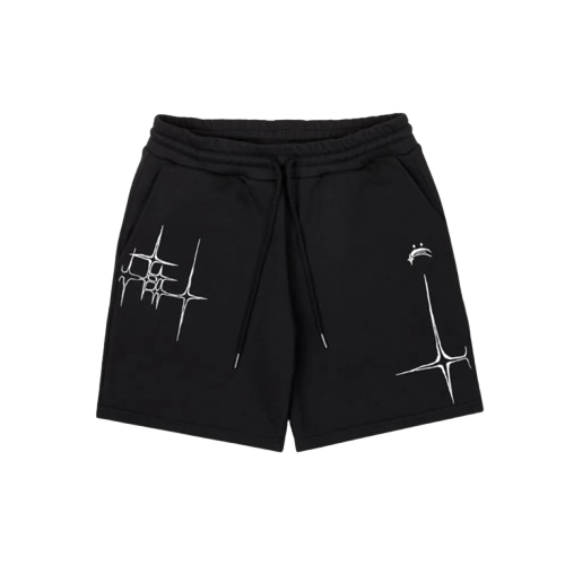 SHORT NOIR "CROSS"
