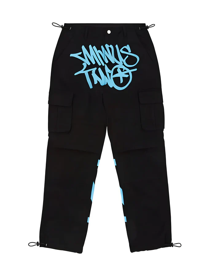 Cargo Minus Two - Bleu Glacé Noir