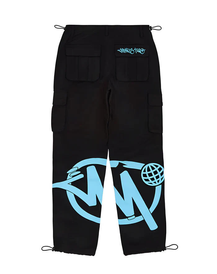 Cargo Minus Two - Bleu Glacé Noir