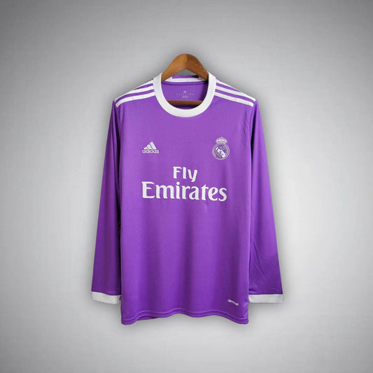 Maillot Extérieur Real Madrid 16/17 Manche Longue