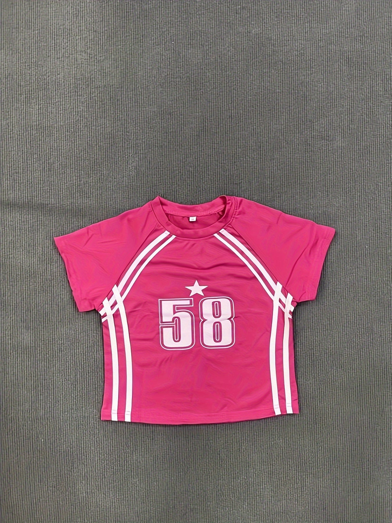 T-SHIRT ROSE "58"