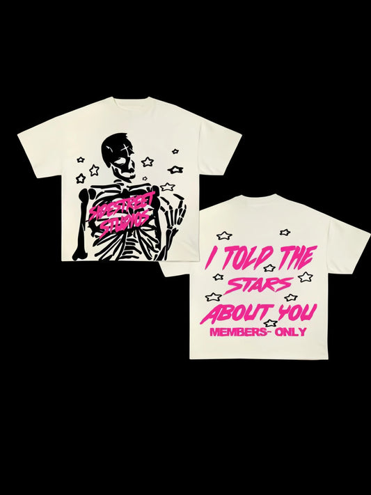 T-SHIRT "BONE STARS"