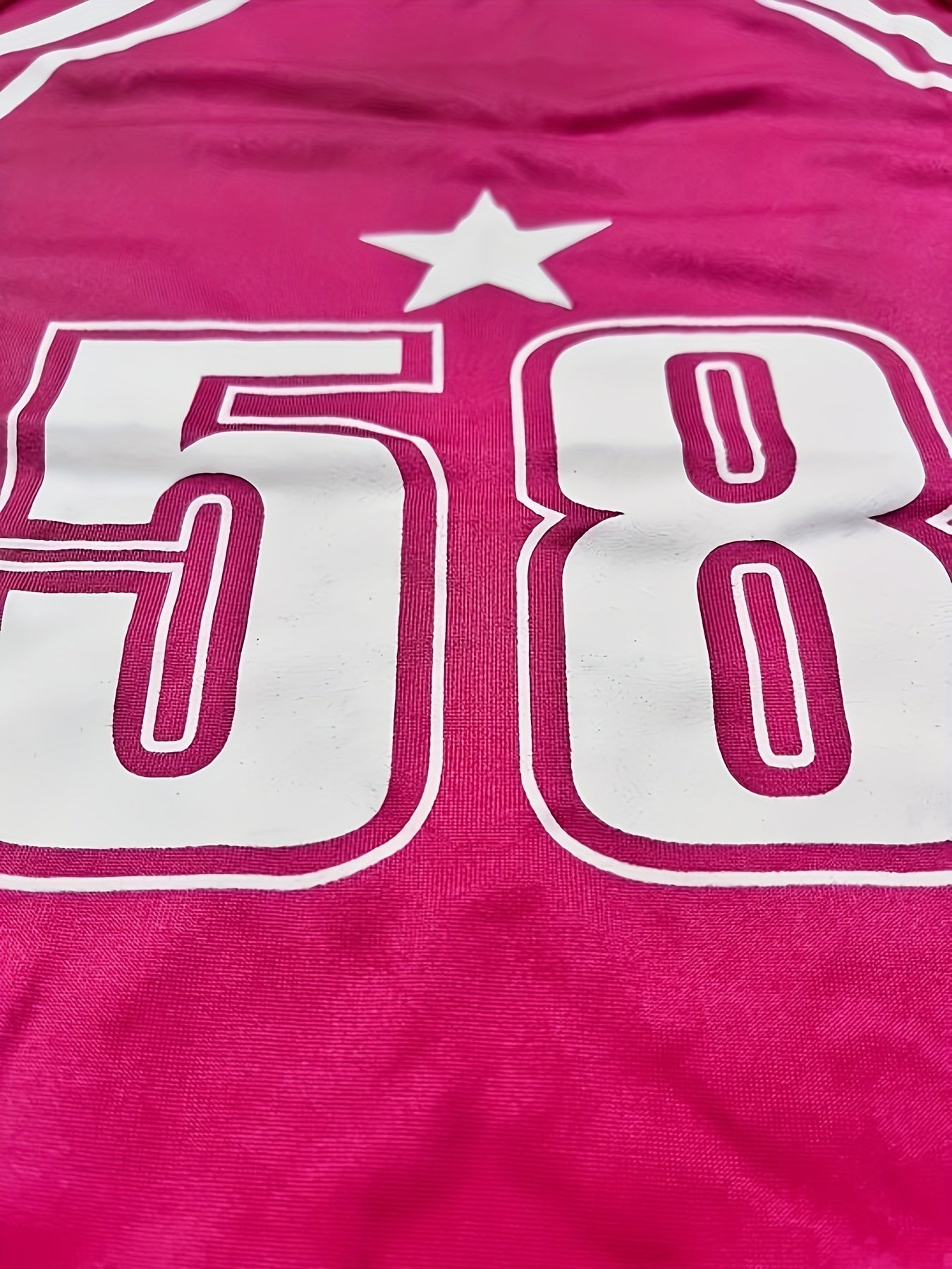 T-SHIRT ROSE "58"