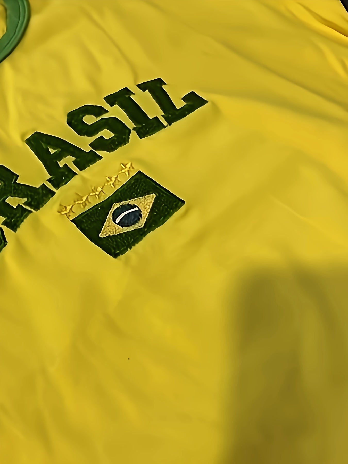 T-SHIRT JAUNE "BRAZIL"