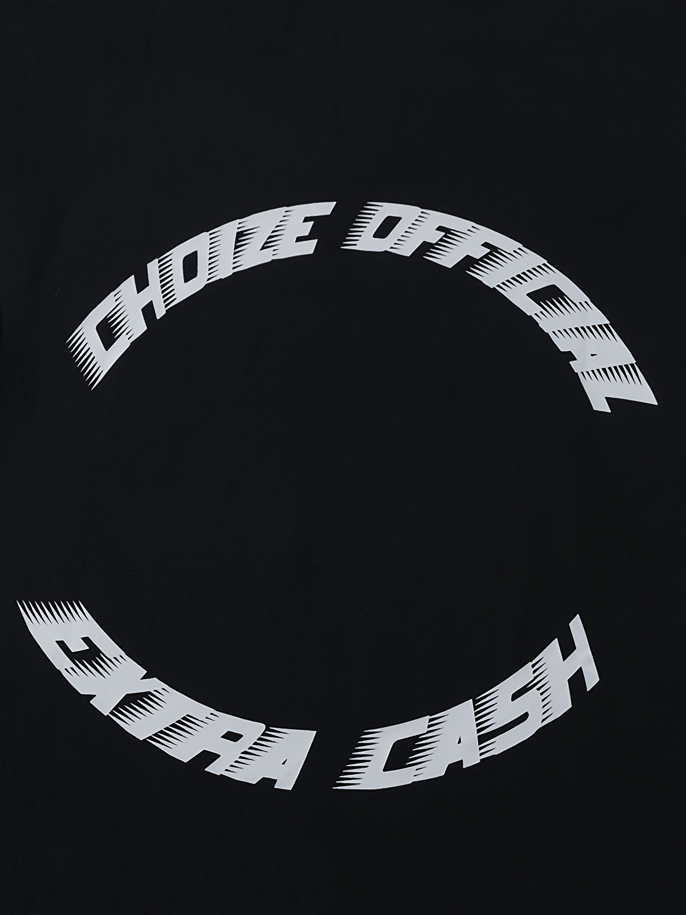 T-SHIRT NOIR "CHOIZE"