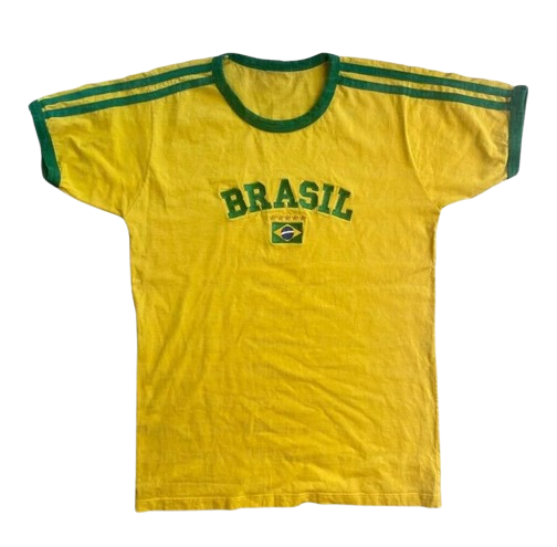 T-SHIRT JAUNE "BRAZIL"