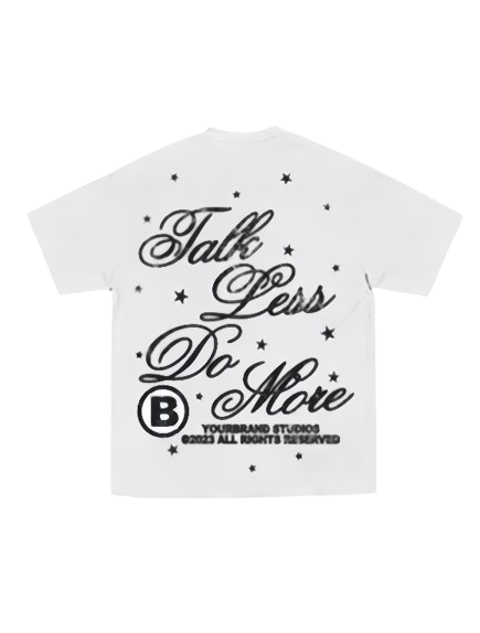 T-SHIRT "TALK LESS"