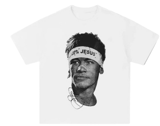 T-SHIRT BLANC "NEYMAR"