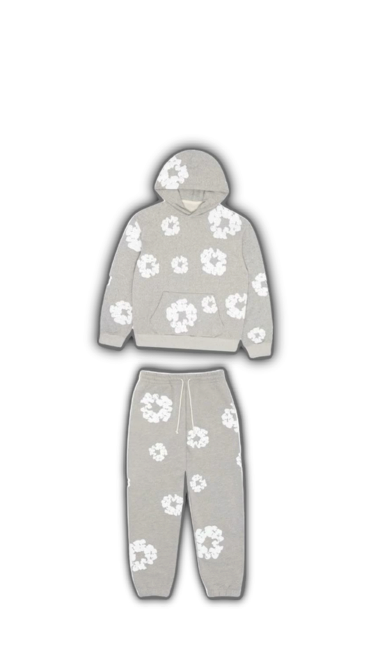 ENSEMBLE GRIS DENIM TEARS