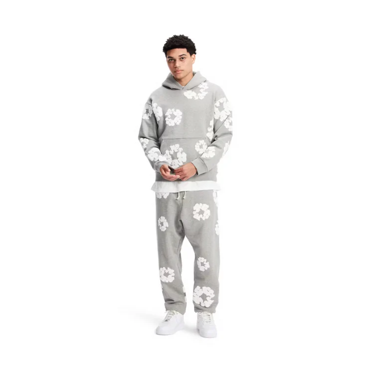 ENSEMBLE GRIS DENIM TEARS