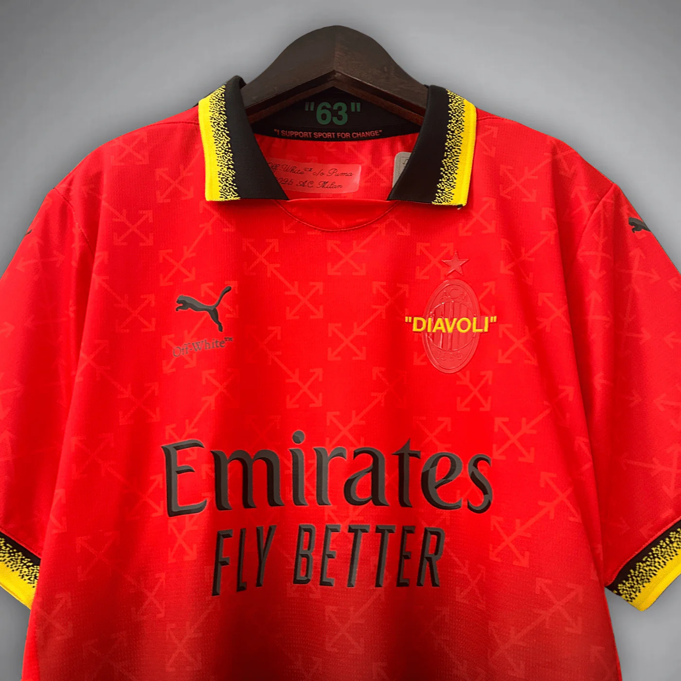 Maillot AC Milan"Diavoli"